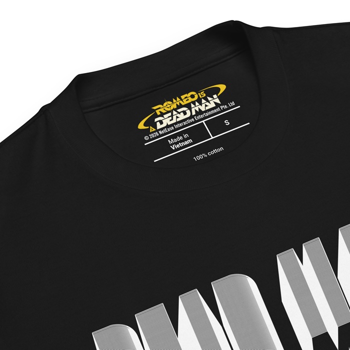 IGNJapan's tweet image. 須田剛一氏最新作『ROMEO IS A DEADMAN』。そのメインアートを冠したIGN STORE限定Tシャツが登場。
フロントとバックの両面にグラフィックを配したプレミアムな1枚です。

ignstore.jp/shop/products/…
#ROMEOISADEADMAN #須田剛一 #GhM #IGNJAPANSTORE