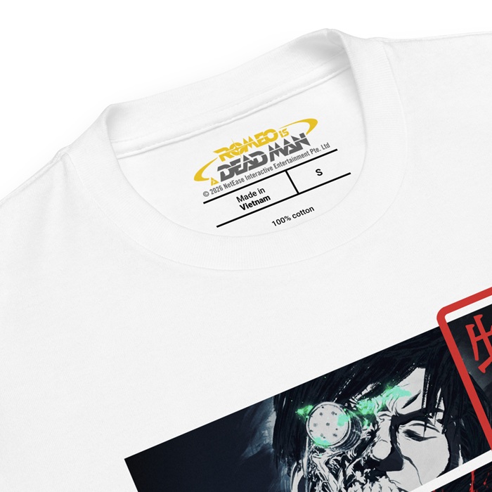 IGNJapan's tweet image. 『ROMEO IS A DEADMAN』の物語の断片を綴る「Panels」。IGN STORE限定で展開される、国内独占販売のグラフィックTシャツです。

ignstore.jp/shop/products/…
#ROMEOISADEADMAN #須田剛一 #GhM #IGNJAPANSTORE