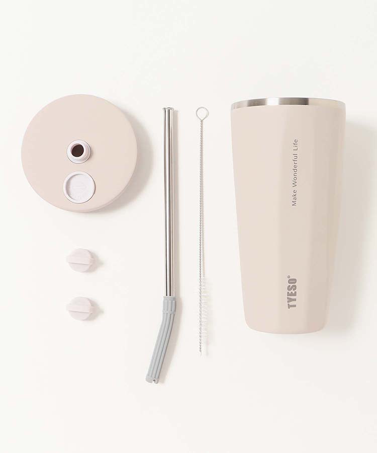 BleuBleuet_inc's tweet image. ＼今だけ10%OFF！4月13日00時59分まで／

見た目も、使いやすさも抜かりなし。
スタイリッシュなストロータンブラー🌈

ストローは分解OK＆専用ブラシ付き😲🙌

▼TYESOストロータンブラー（470ml）
x.gd/q0YIww
#タンブラー #セール #SALE  #ブルーブルーエ #bleubleuet