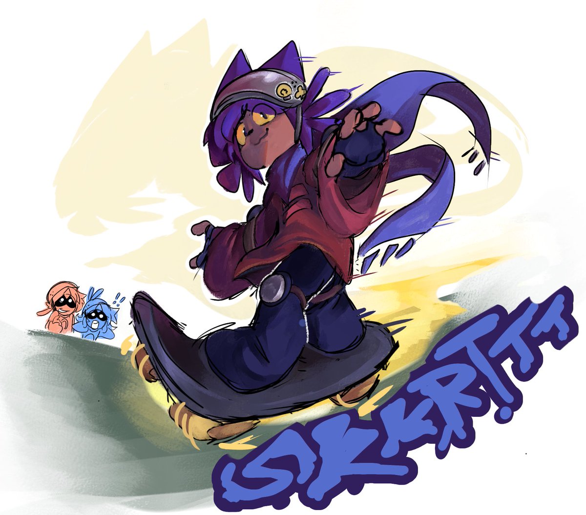 Z3ROMaxMaizi's tweet photo. Skate it, my enby thing <3
#OneshotGame #oneshot https://t.co/LzJJc37laA