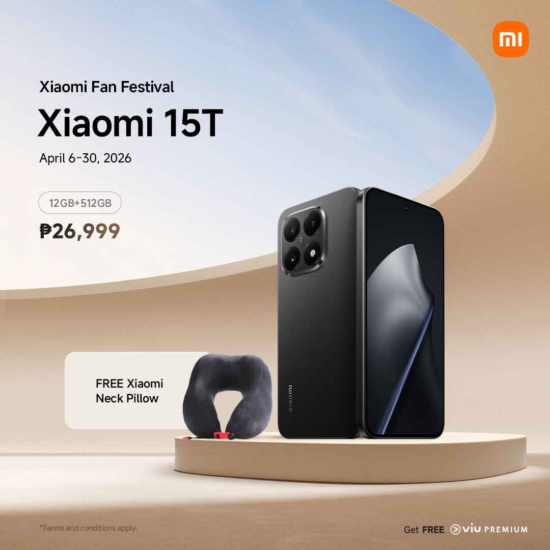 Xiaomi Philippines tweet media