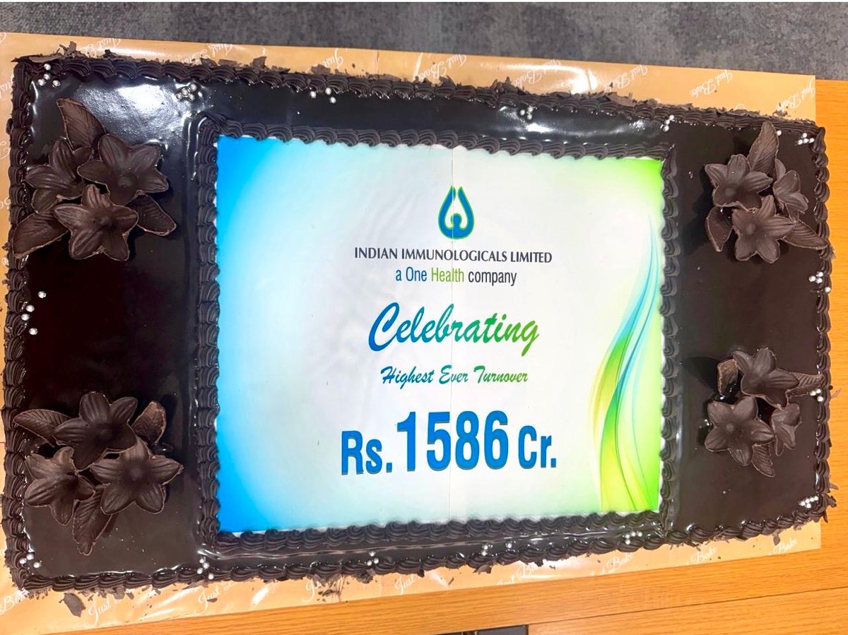 indimmune_'s tweet photo. Today was a momentous occasion as our company celebrated its highest turnover of Rs.1586 Cr for the year 2025-26. To grace the occasion we had with us a well respected Industry leader Shri G.V.Prasad, Co-Chairman and Managing Director of Dr.Reddy’s Laboratories Ltd (@drreddys). In the past decade IIL contributing significantly to One Health has achieved a CAGR of 16%.

Speaking on the occasion and addressing our senior employees our MD Dr.K.Anand Kumar said “Today I stand before you with immense pride and gratitude. Achievement of the company’s highest turnover in history is not just a milestone but a testament to your dedication, resilience and unwavering commitment to our mission. We are not just a business, our ability to balance profits with social good has earned us achieve cult status. Governments, healthcare practitioners, patients, farmers are placing more trust on us and we need to rise to the occasion through integrity, innovation and excellence. The success is a result of the long hours in the R&D lab, precision in the production floors, tireless efforts by our sales team and the seamless coordination between all functions. Let us also on this occasion renew our  committnent to push the boundaries of science, offer availability and affordability, maintain the high standards of quality and indulge in responsible manufacturing."

Speaking on the occasion G.V.Prasad said “ IIL and DRL share many parallels and are driven by common purpose to significantly improve health. I compliment IIL for contributing in the area of One Health. The efficiency with which IIL operates and the frugal innovation adopted has significantly contributed to its bottom line. It is amazing that the company is able to provide life saving vaccines at very affordable prices. I congratulate the entire team at IIL for serving the nation and wish it continued success”.

Later both the leaders along with Dr. Santhosh Ghadage Deputy Managing Director cut a cake in the midst of thunderous claps by our employees. Subsequently the leaders participated in a Q&A session answering to intelligent questions posed by our staff.

@NDDB_Coop 

#IIL #NDDB #OneHealth