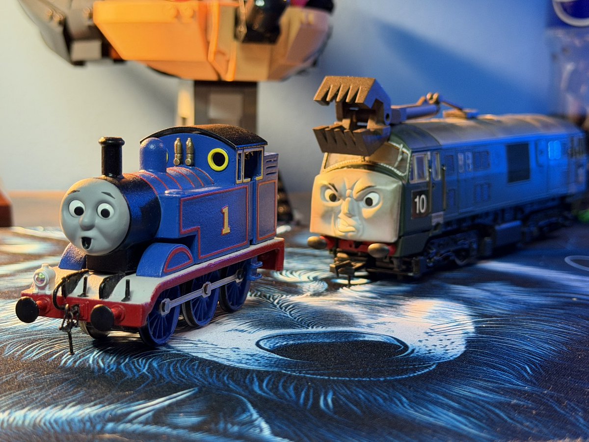 Charles_Trains_'s tweet photo. “Ah-ha! There’s the blue puffball!” https://t.co/TKXXEvG741