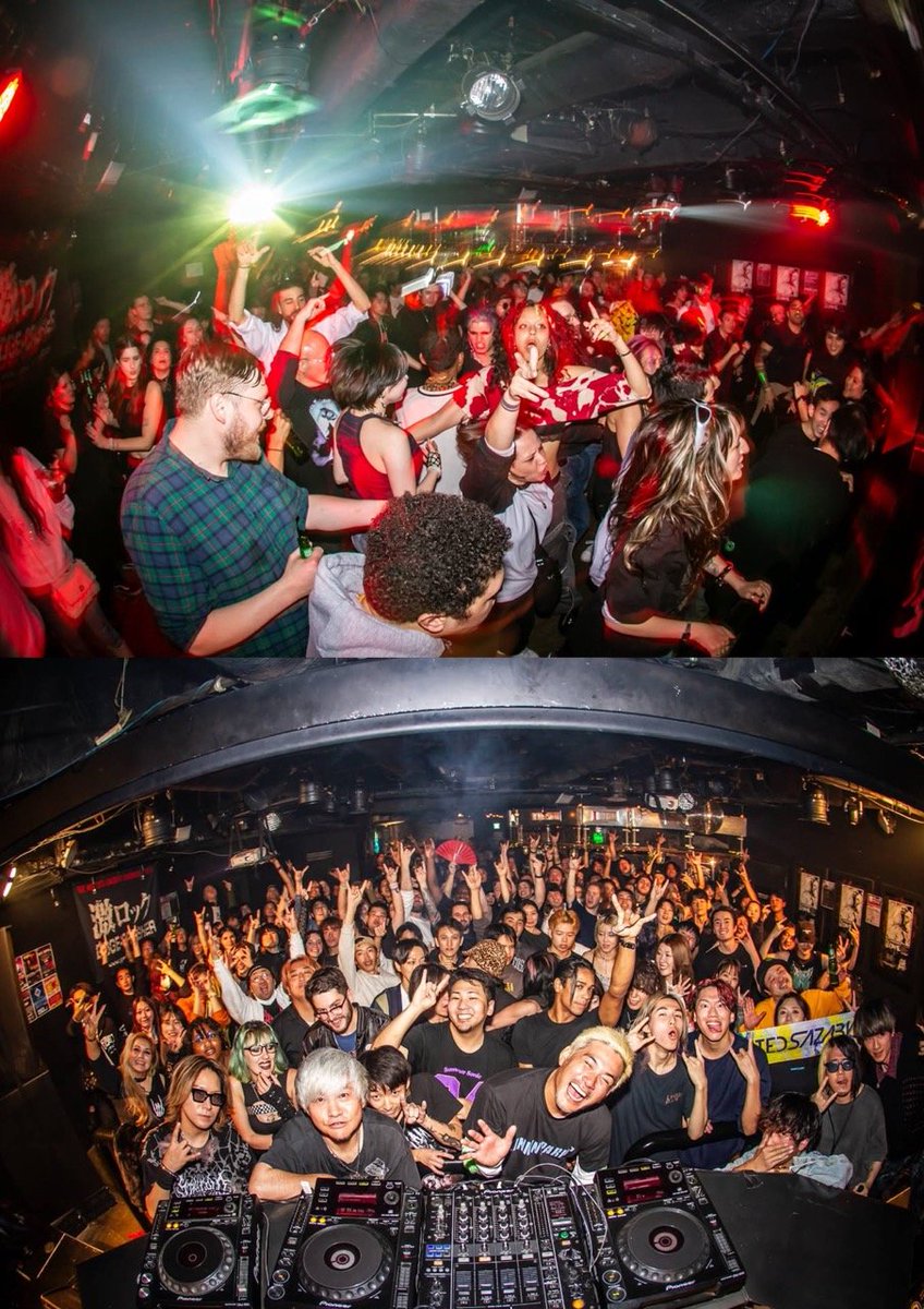 geki_dj_party's tweet photo. ⚡️当日券あり⚡️
BRING ME THE HORIZON
LINKIN PARK
MY CHEMICAL ROMANCE
KORN
MARILYN MANSON 特集あり！

Teru (Crossfaith)
TJ (Crystal Lake) ゲストDJ出演！

本日4/11（土）23���〜GEKIROCK DJ PARTY-洋楽限定SPECIAL-Vol.5@渋谷THE GAMEでオールナイト開催！
https://t.co/juSCk5RlUz https://t.co/PGpVhESnkd