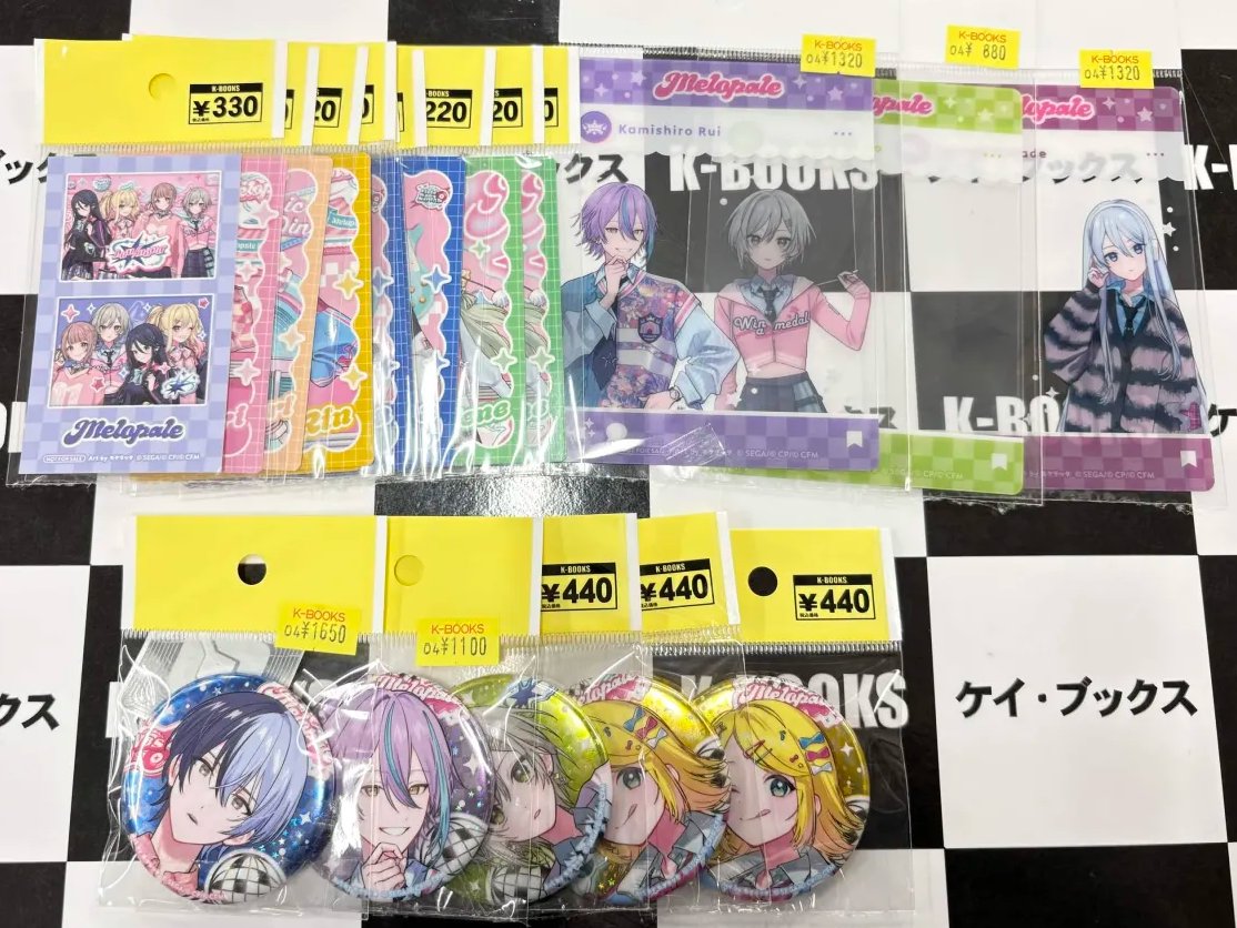 入荷情報】 プロジェクトセカイ(プロセカ) Melopale メロパレ エピカ