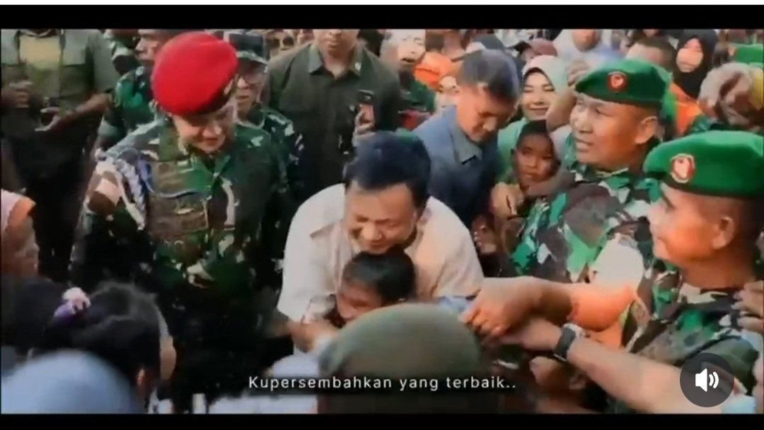 Negarawan Sejati, Prabowo Subianto: Dari Medan Perang Hingga Kursi Kepemimpinan, Hati Tetap Sama: Untuk Rakyat Indonesia.
<a href="/YandriSusanto/">Yandri Susanto</a> 
@SekretariatNegaraRI
#KemeneterianDesaPDT
#BPSDMKementerianDesaPDT
#TerimakasihBapakPresiden 
#NegarawanSejati
#KerjaTenagaPendampingBerdampak