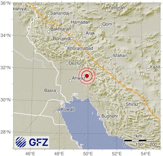 THQuake's tweet photo. 10-4-69

07:56 แผ่นดินไหวขนาด 4.7 (mb) ลึก 10 กม.พิกัด 49.92°E 31.59°N ประเทศอิหร่าน

https://t.co/vscZ3BdcNa https://t.co/EGTpBGeZWQ