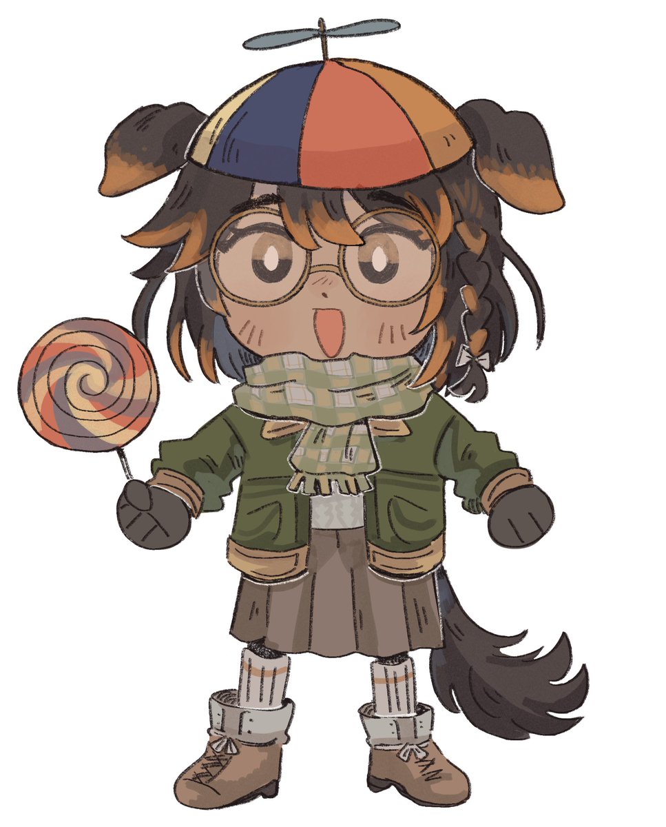 mogufuuri's tweet photo. commission for @/evieblossoms ! thank you! 🐾 https://t.co/EKSYUxFMru