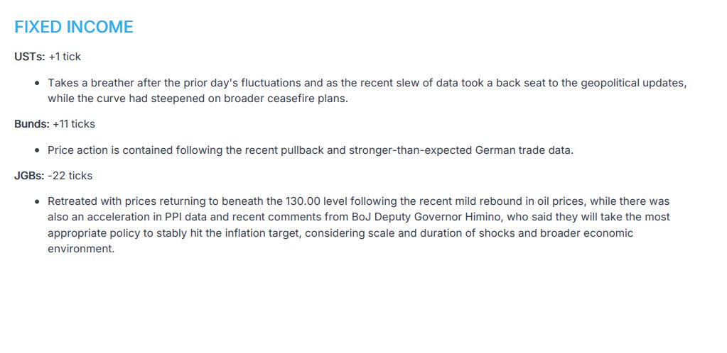 Newsquawk tweet media