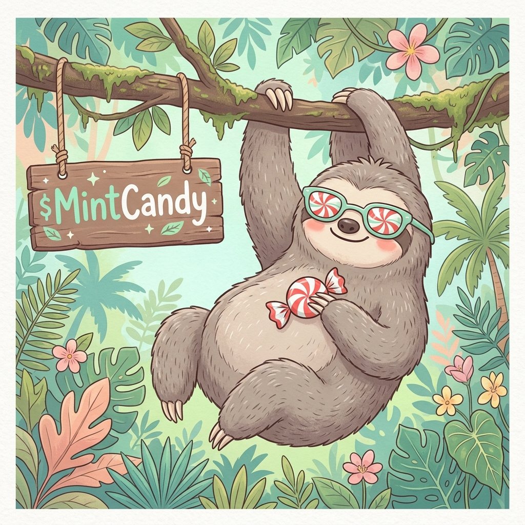 FreshMintsCoin's tweet photo. Minty Sloth 🦥🌿🍬
be the sloth 🦥

fast markets, slow living, medium brain cells.

$MintCandy: 
— DCA in
— hold
— vibe
— profit (allegedly)

no rush. the mints aren't going anywhere.

CA: BzB9xddV1Xcdsu8TX11zJDRMmnaJiJnbEDnohvHpump

#MintCandy #Solana 

$MintCandy and $CSDAO by @FreshMintsCoin 🌿🍬 

CandyStore DAO $CSDAO: 
https://t.co/CBM3ZI7WsL

Buy $MintCandy:
https://t.co/XsdzTOJv48

Stake $MintCandy and Earn:
https://t.co/2DV42nikYC

Access Protocol Hub:
https://t.co/DAHTk4Kc0g