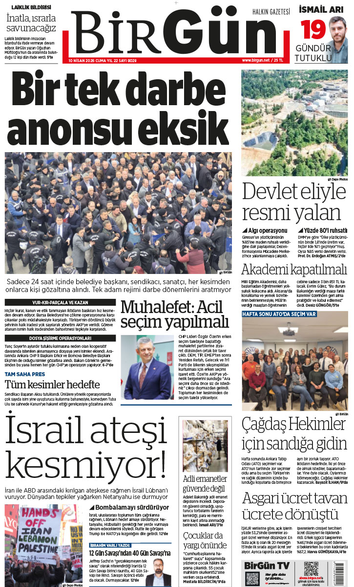 BirGün Gazetesi tweet media