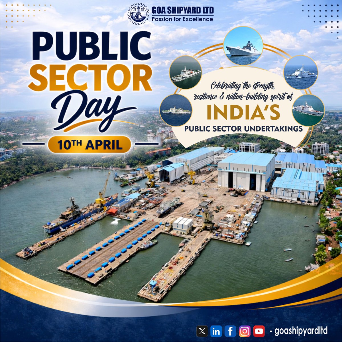 Goa Shipyard Ltd tweet media
