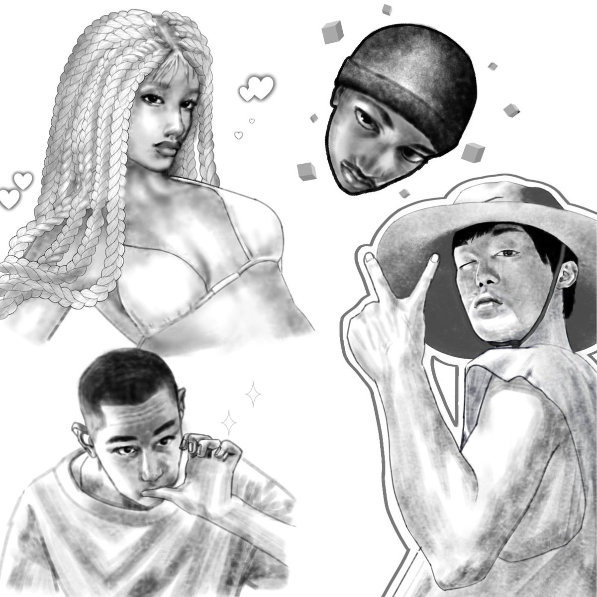 Challobr's tweet photo. Esboços #art https://t.co/pBUkY8PPdz