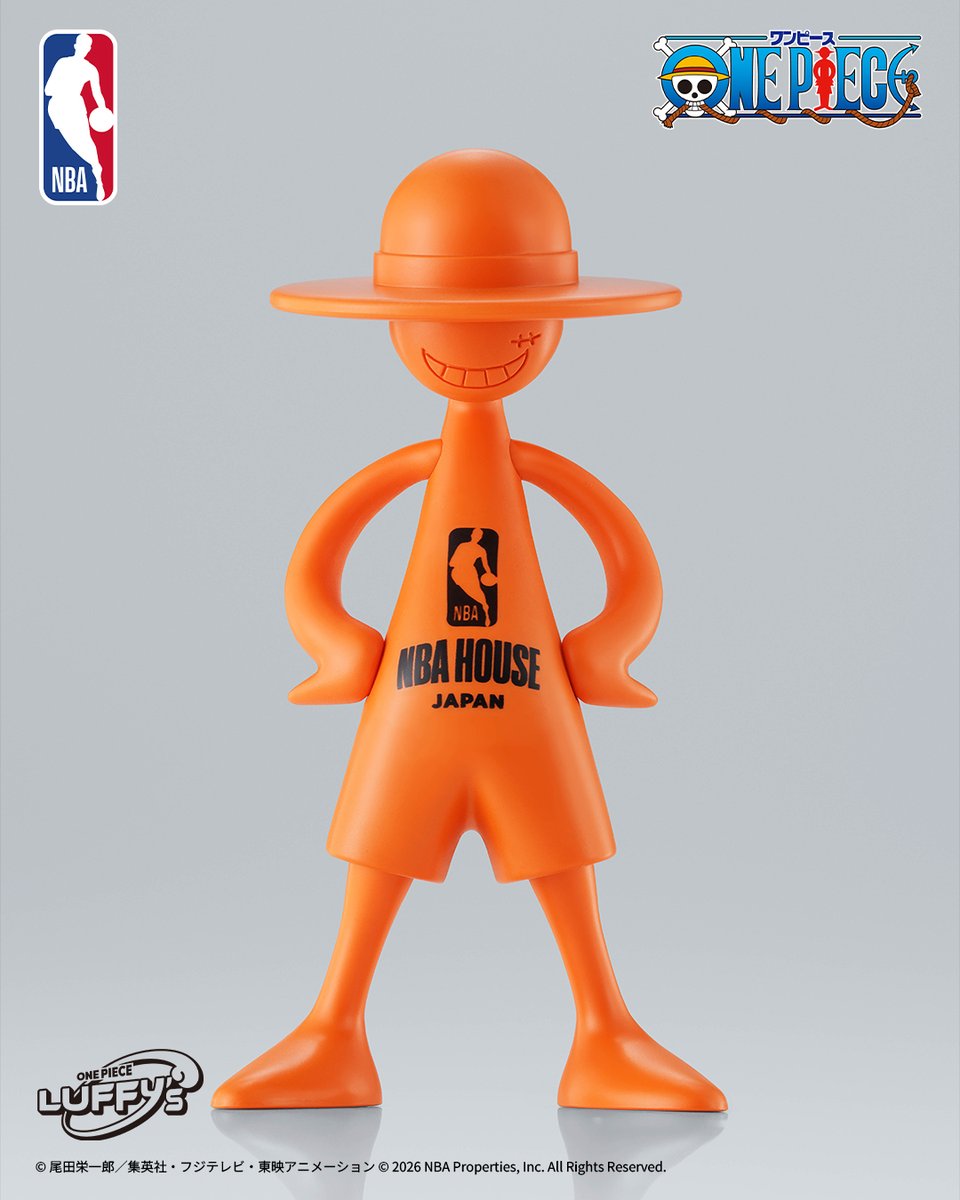 ONE PIECE × NBA HOUSE Japan LUFFY's NBA HOUSE JAPAN -LOGOTYPE-
