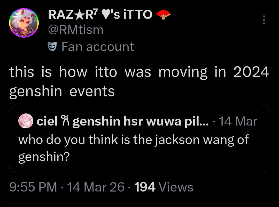 RAZ★R⁷ ♥︎'s iTTO 🪭 tweet media