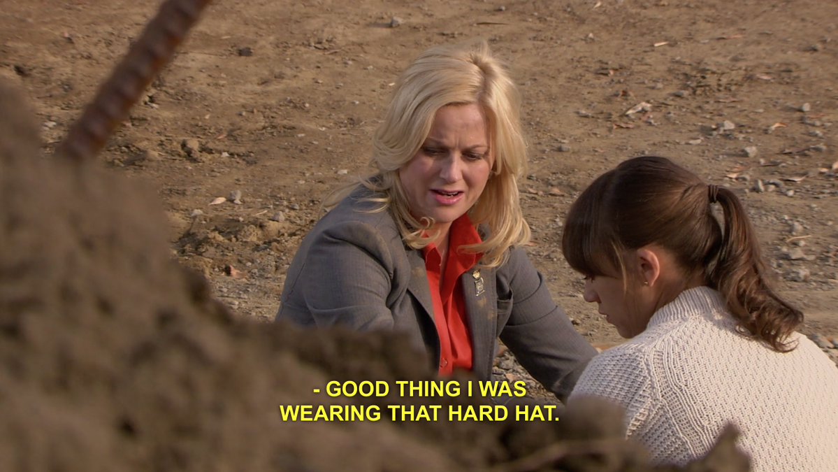 out of context parks and rec tweet media