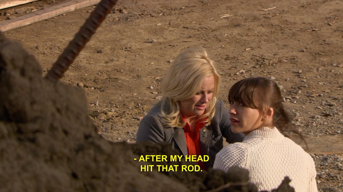 out of context parks and rec tweet media