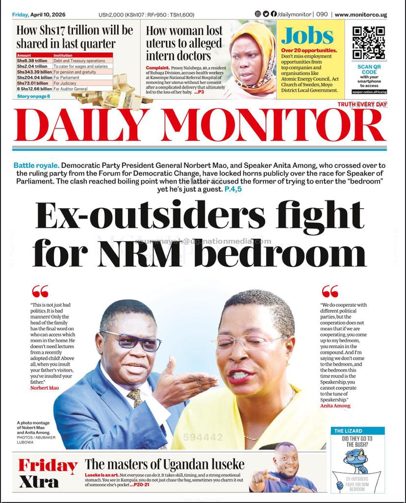 Access the e-paper anytime, anywhere via 

epaper.nation.africa/ug