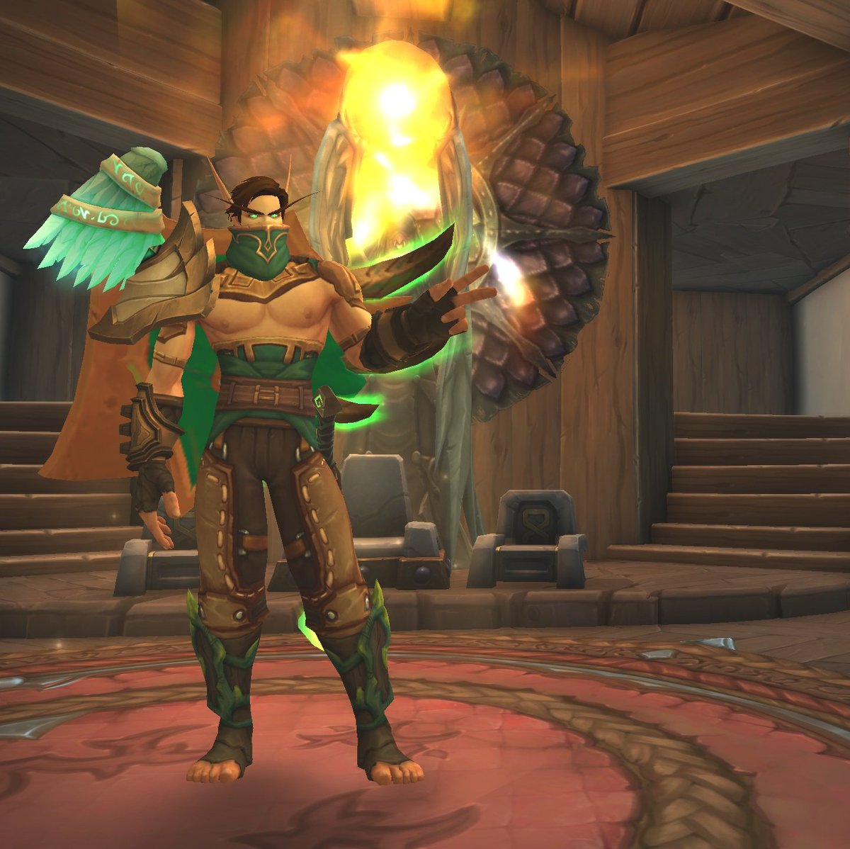 harpaax's tweet photo. my hunter works hard so that my paladin can sit at home and play dress up https://t.co/lWL5gggTQo