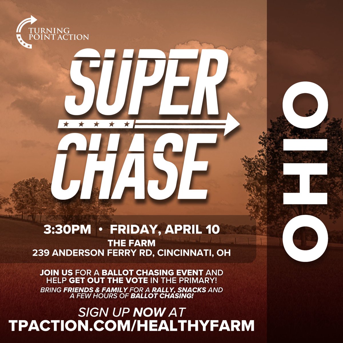 RestoreLibertyU's tweet photo. @TPAction SuperChase tomorrow!  Meet at The Farm at 3:30pm.  Details at https://t.co/LAv2m9rLyh https://t.co/pADkwOZXCg