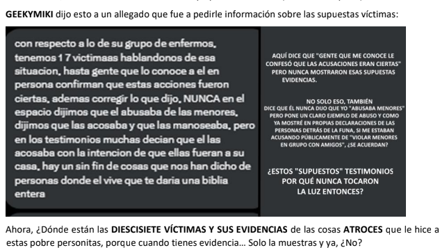 _TheSebx_'s tweet photo. @FemboySinplata #45 @/GeekyMiki_ 
por arrastrada (na por otra cosa xd) Encubrir groomers, falsas promesas (no evidencia), mala amiga (subjetivo), mentirosa(evidencia), Difamadora(evidencia), arruinarle la vida cibernética a otras personas con falsas acusaciones (si lo hizo al parecer).+ https://t.co/XlUeHlzPer