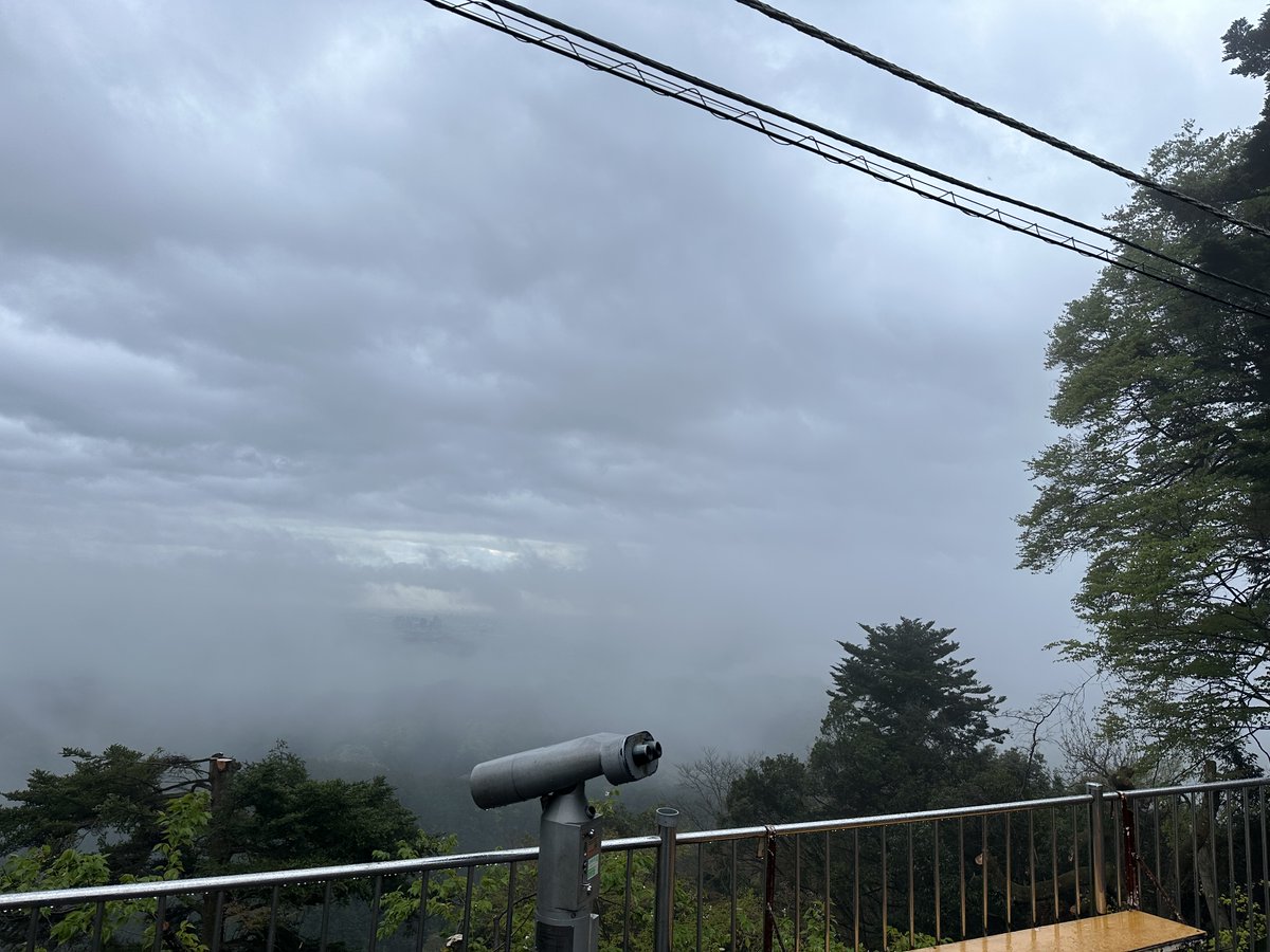 Takao_Tozan's tweet image. おはようございます。
午前９時現在、高尾山麓、ケーブルカー清滝駅、高尾山 駅の天気は「雨」、気温は「１３度」です。
ケーブルカー、リフトともに通常通り運行しています。

🌸ケーブルカー沿線のミツバツツジが見頃です🌸

#高尾山 #ケーブルカー #リフト