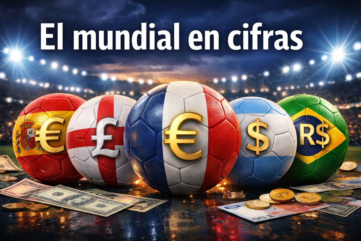 DavidGroBordon's tweet photo. EL MUNDIAL EN CIFRAS https://t.co/SwOdbILTjN https://t.co/kj5LTKkhwS