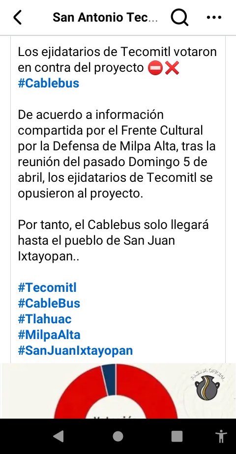 GEOVISUAL1's tweet photo. Los Ejidatarios de San Antonio Tecomitl VOTARON EN CONTRA DEL PROYECTO DEL #CABLEBUS. #MilpaAlta #AlcaldiaMilpaAlta #Tlahuac #Iztapalapa #Iztacalco #AlvaroObregon #VenustianoCarranza #GustavoAMadero #Xochimilco #Coyoacan #Tlalpan #Cuajimalpa #BenitoJuarez #MiguelHidalgo #CDMX https://t.co/Ajv3O2r05k