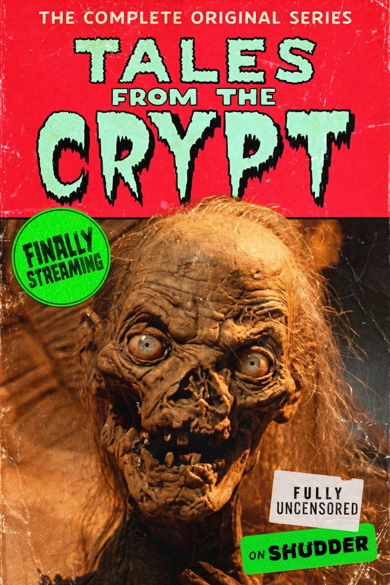 BDisgusting's tweet photo. It's a Halfway to Halloween miracle, boils and ghouls.

Shudder has announced that TALES FROM THE CRYPT will make its screaming debut next month!

The first season debuts on May 1, with additional seasons rolling out weekly every Friday through June 12. https://t.co/V7rpNqATQn