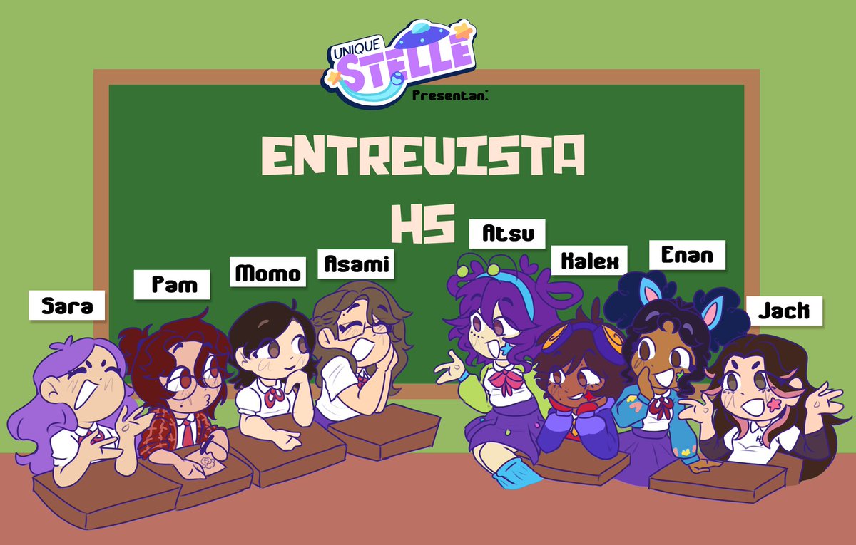 xAtsuki143's tweet image. ‼️ ENTREVISTA FHS 🗣️‼️

HOLA HOLAA!!

De parte de los Unique Stella (aka los unaestrella) nos complace anunciar que el día SABADO 11 DE ABRIL tendremos una pequeña entrevista con miembros del antiguo crew de arte de Fhs 📝🗣️

Más información abajo ⬇️⬇️⬇️

#Fnafhs #FHS #fhstwt