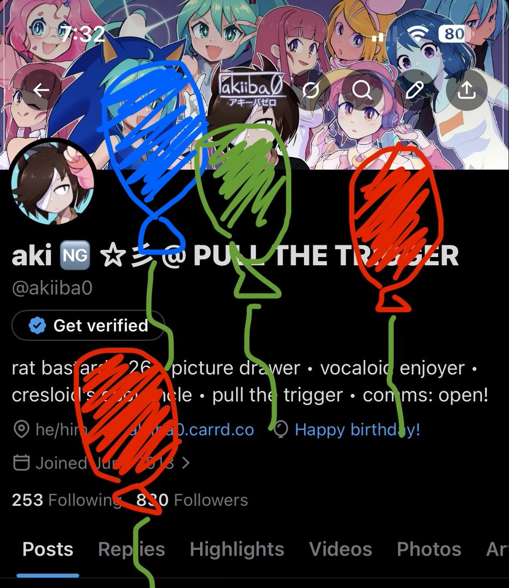 it won’t give me balloons so i drew some