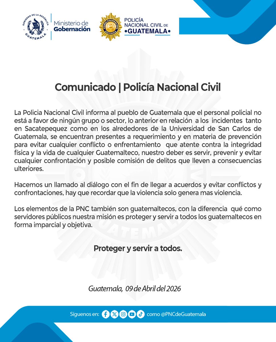 PNC de Guatemala tweet media