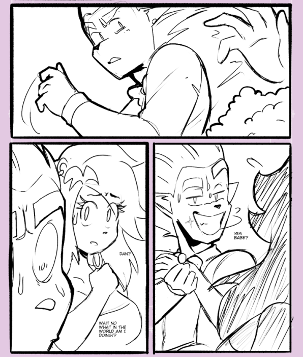 Making good progress on Issue ? of the comic.
It's gonna follows up on the spy movie they filmed in issue 2