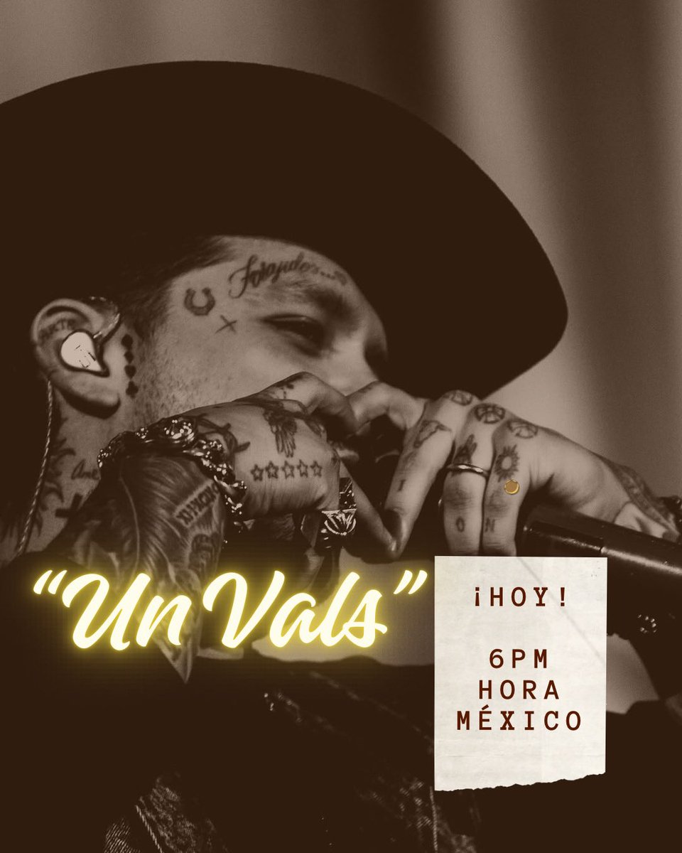 Seguiré tus pasos para que jamás te pierdas 

UN VALS CON NODAL