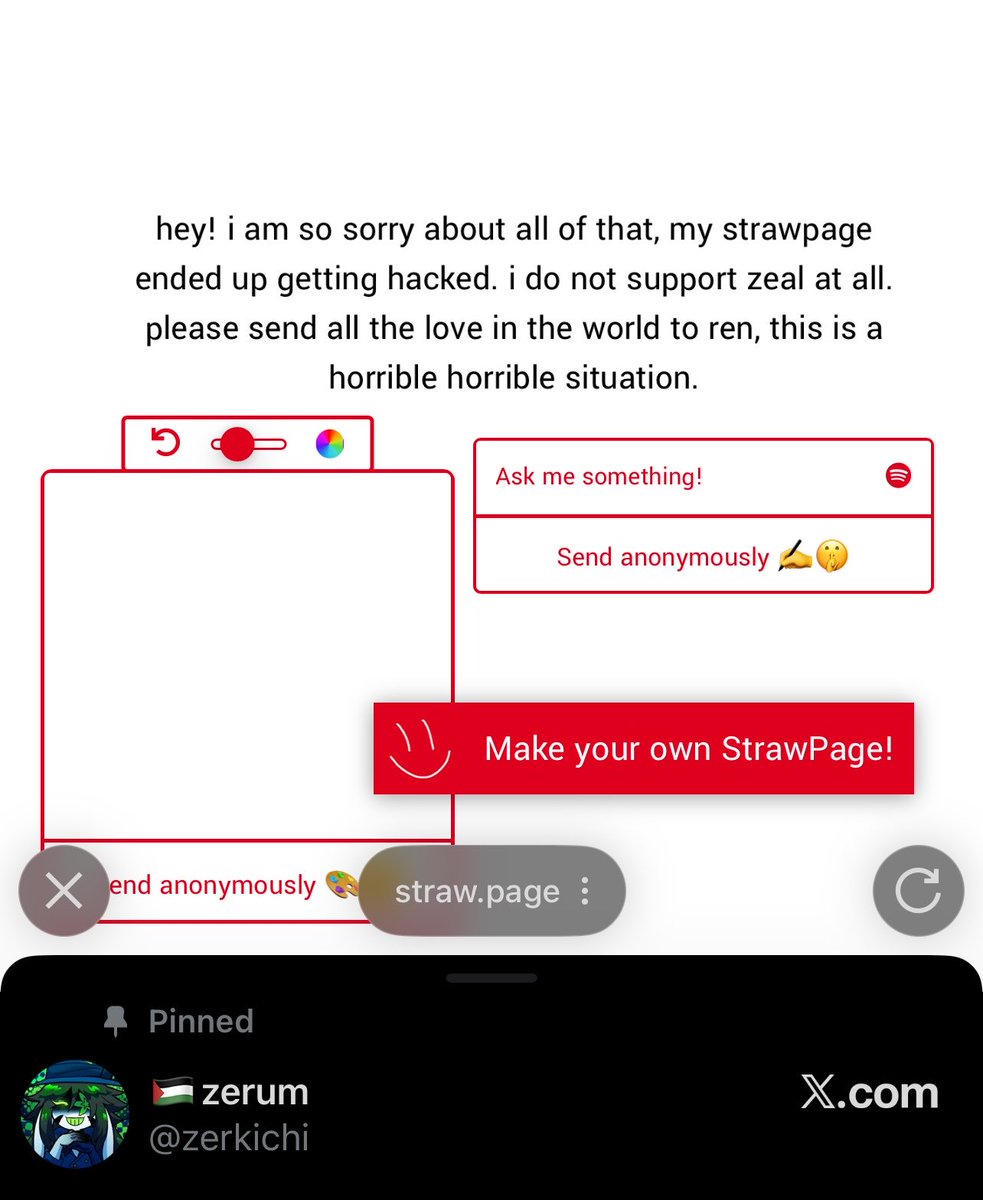alee 🦭 support ren. fuck zeal tweet media