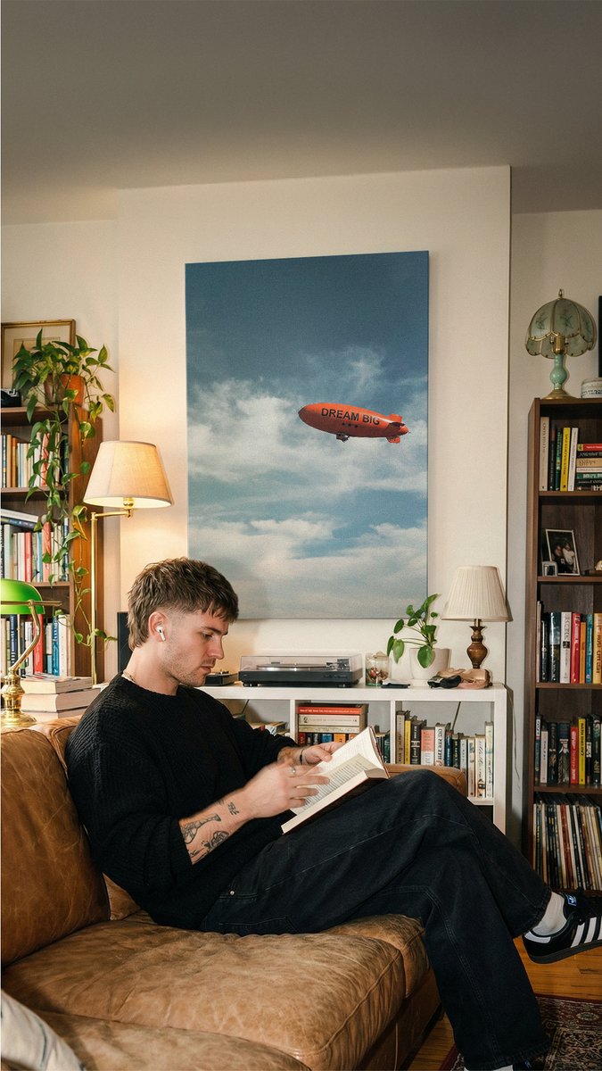 ikonick_xyz's tweet image. Big Dreams Aren’t Meant To Stay Grounded.
Shop ‘Dream Big’ @ The 🔗 In Bio!

#DreamBig #MartySupreme #WallArt #IKONICK