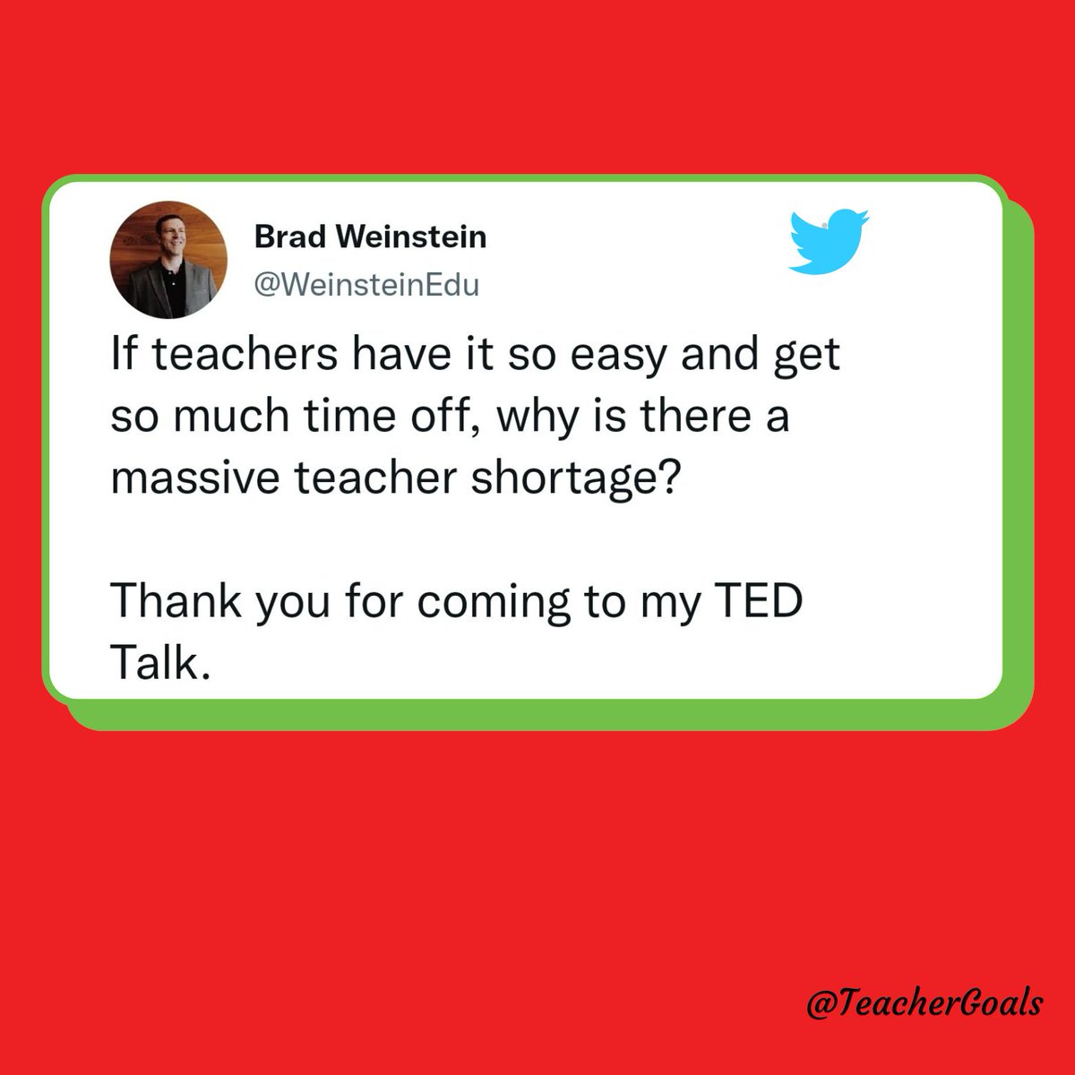 Brad Weinstein tweet media