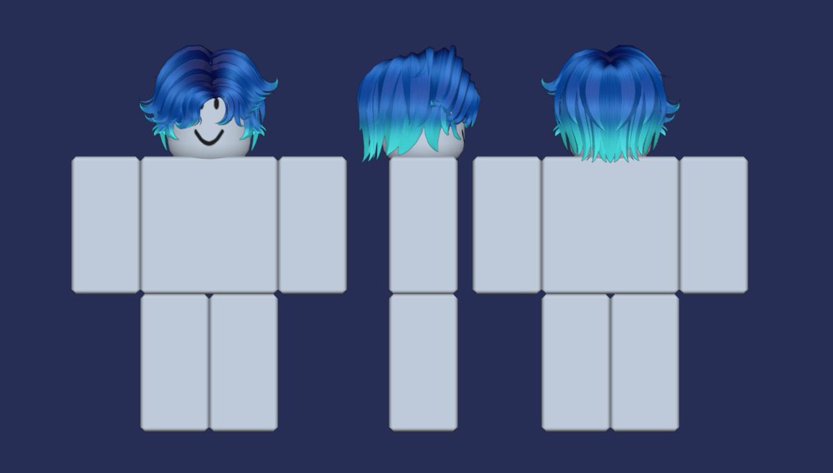 Samakran_JD's tweet image. Making boy hair✨️💙

#roblox #robloxhair #robloxugc #robloxart #robloxdev