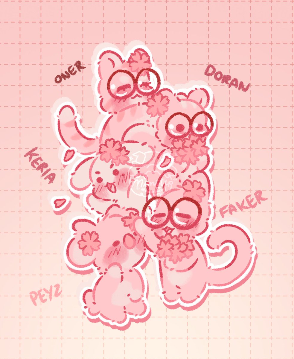 🌸shades of pink 🩷

#T1WIN #doran #oner #faker #peyz #keria