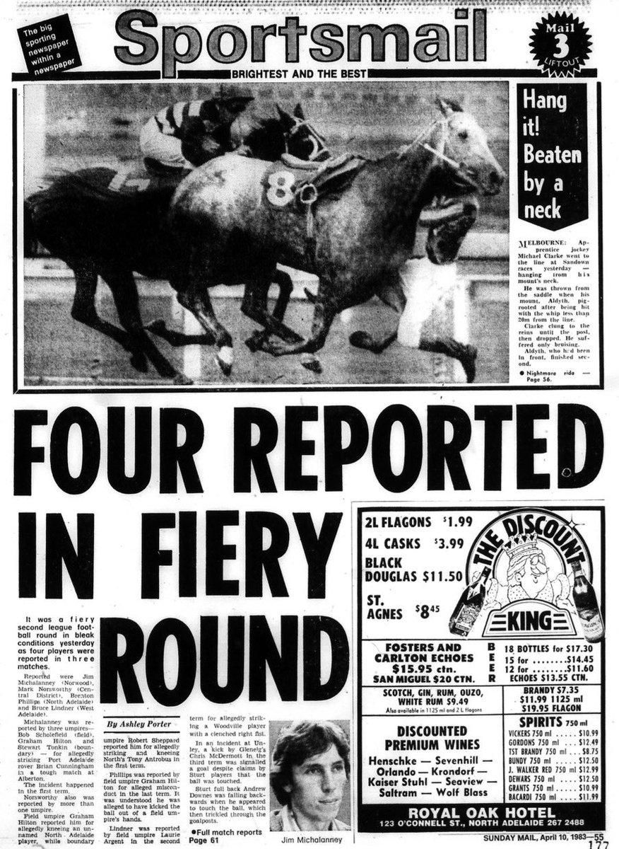 SANFL 1983 season (after ‘75-82) on 43-year delay tweet media