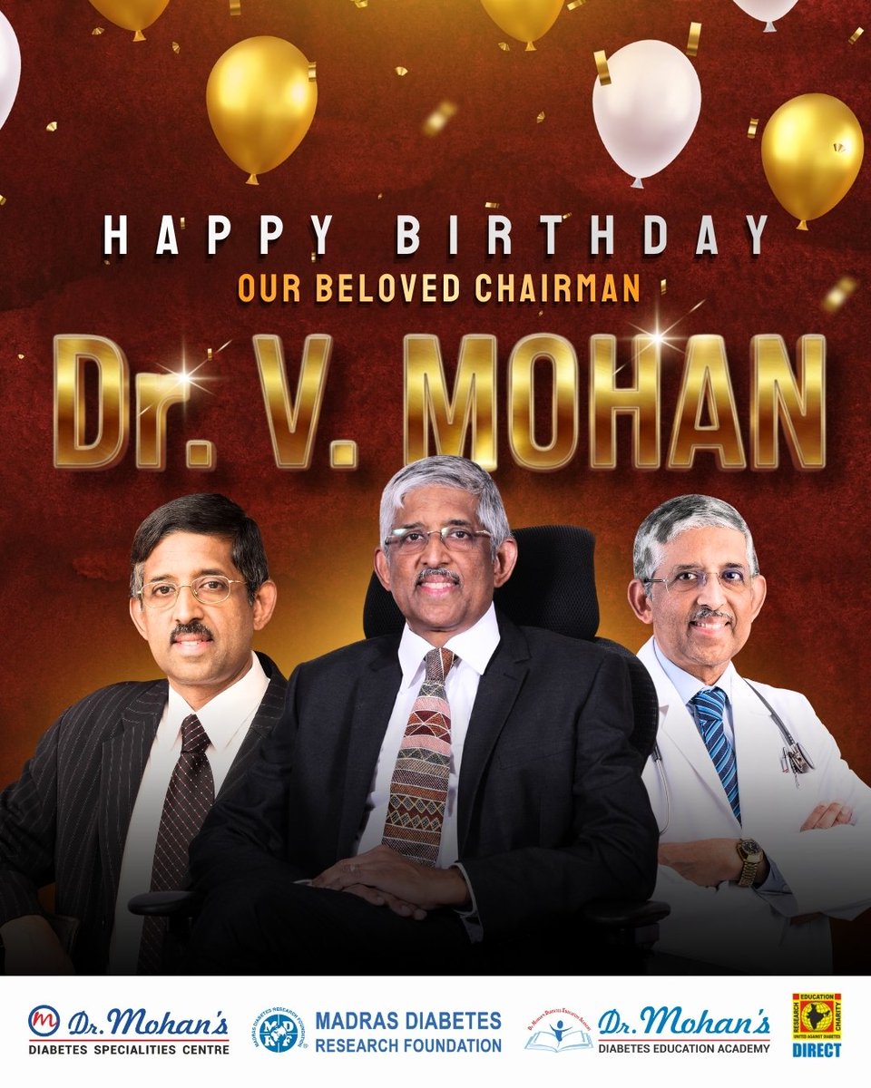 Dr.Mohan's Diabetes tweet media