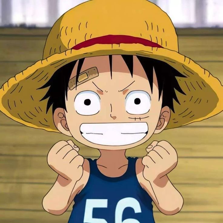 I really love young luffy😭