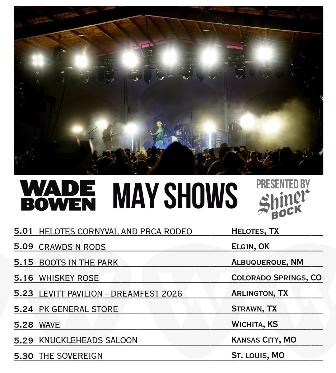Wade Bowen tweet media