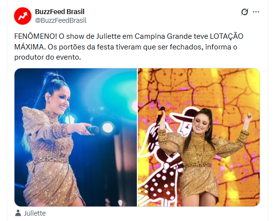 marcelo_rn1's tweet photo. Para os fãs de uns fracassados q adoram falar da carreira musical de Juliette.. estão aqui alguns feitos.

Sei que alguns fracassados pagaram posts a uns blogs de fundo de quintal com Fake news dizendo q ela deu prejuízo, mas kd a cara desses produtores confirmando? Não tem.. https://t.co/ywAqBSJEiz