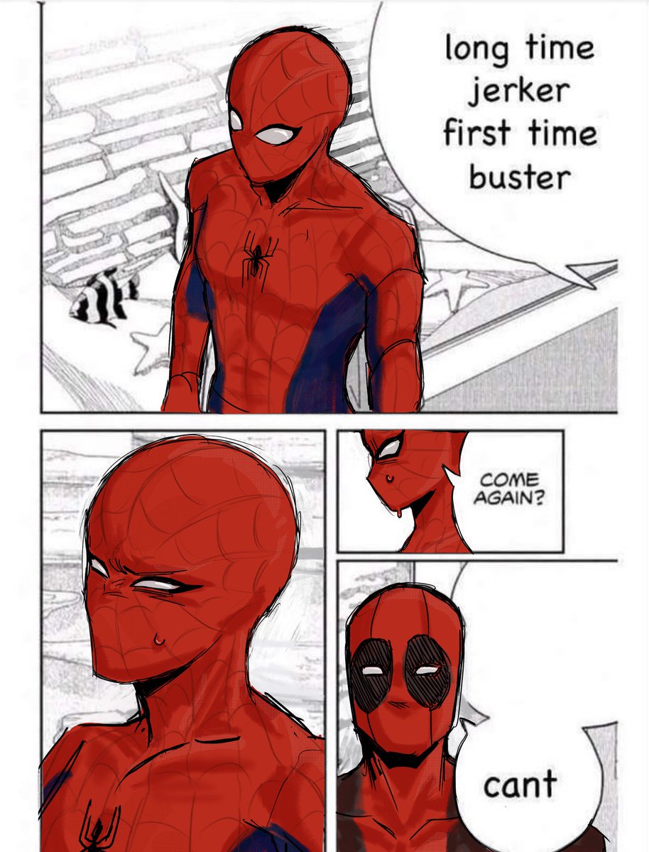cielink_star's tweet image. Yeah man #spiderman #deadpool