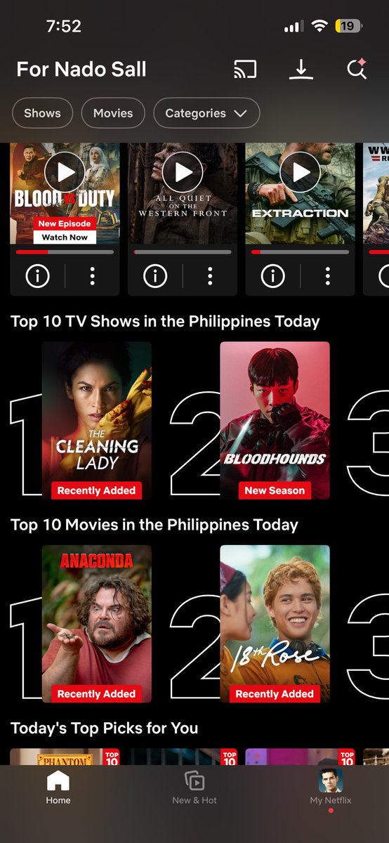 illuminado123's tweet photo. Top 2 in @netflix 

#18thRose  @kyle_echarri https://t.co/kp0Jen1PlK