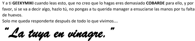 _TheSebx_'s tweet photo. @FemboySinplata Bueno... amistades como la de miki son las que les deseo a mis enemigos xd
Me gusta como ella tira todos por la borda para salir limpia.
Y sobre Akira pues.... es tu empleada a si que en parte eres responsable de lo que hagan tus trabajadores "cualquier falla es tu falla" https://t.co/U0qH7VhX8Y
