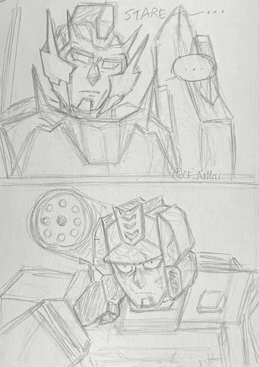 cfangi_art's tweet image. Back away slowly…

#Transformers #maccadam #soundblaster #rodimus