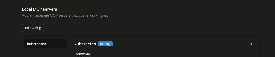 Just integrated a Kubernetes MCP server into Claude Desktop 🚀
Now I can easily manage K8s clusters directly through AI, no more context switching between tools.
→ Kubernetes MCP server setup
→ AI-powered infrastructure management
 Workflow is evolving fast. 
#Kubernetes #AI