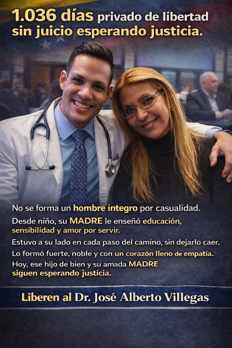 Libertad para el Dr José A Villegas tweet media